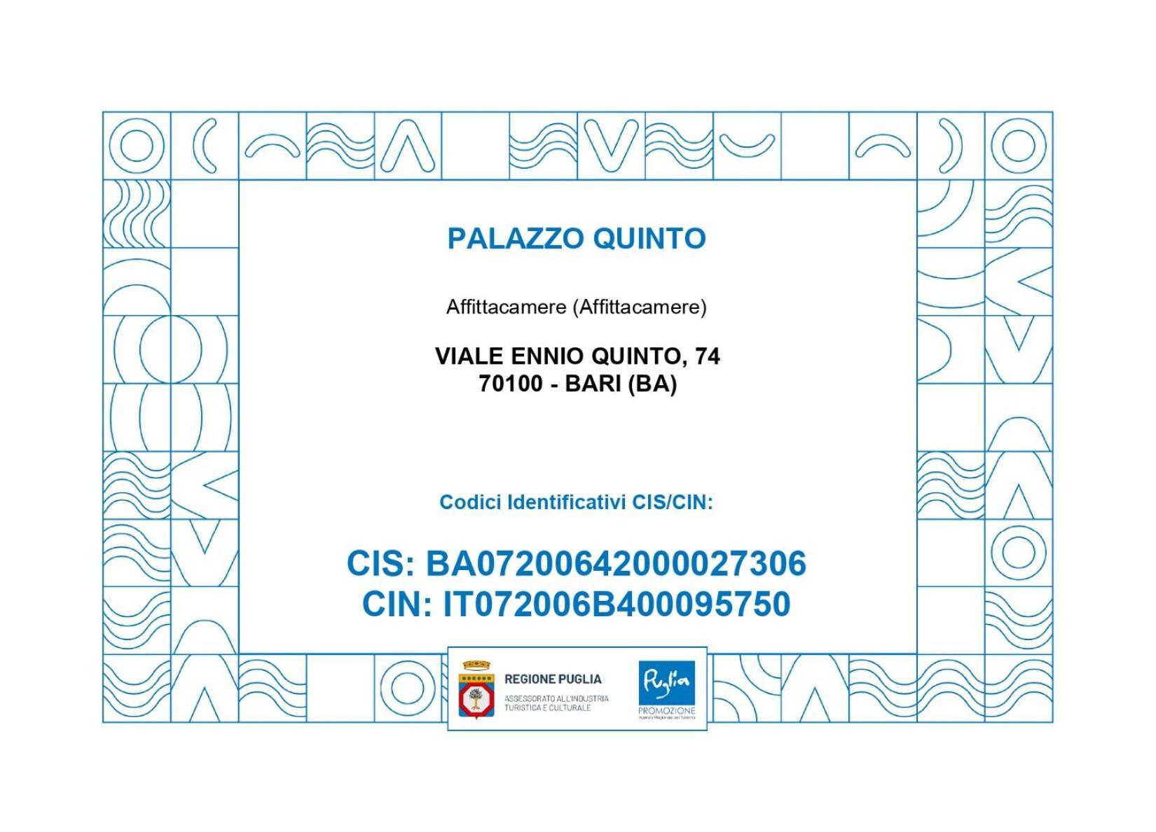 Hotel Palazzo Ennio à Bari Chambre photo